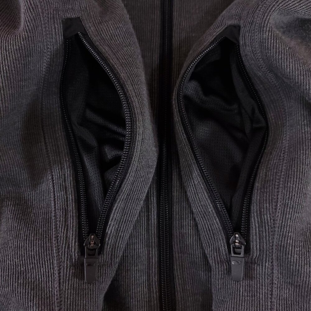 Vineyard Vines Mens Size XXL Mountain Sweater Fleece Vest Full Zip Gray 1K005096 - Picture 9 of 13